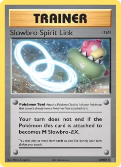 Pokémon-Karte Slowbro Spirit Link 086/108