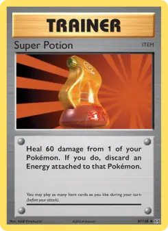 Pokémon-Karte Super Potion 087/108
