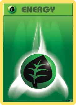Pokémon-Karte Grass Energy 091/108