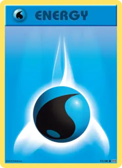 Pokémon-Karte Water Energy 093/108