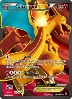 Pokémon-Karte Charizard EX 100/106