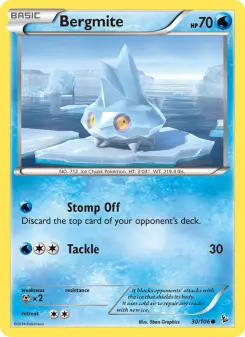 Pokémon-Karte Bergmite 030/106