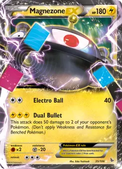 Pokémon-Karte Magnezone EX 035/106