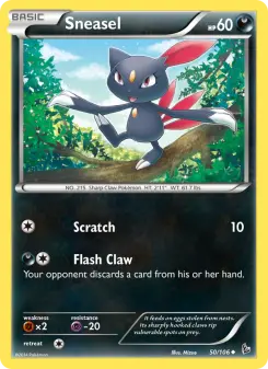 Pokémon-Karte Sneasel 050/106