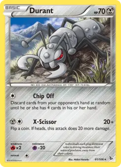 Pokémon-Karte Durant 061/106