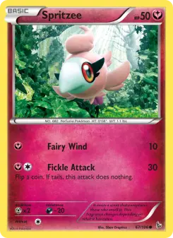 Pokémon-Karte Spritzee 067/106