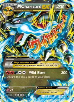 Pokémon-Karte M Charizard EX 069/106