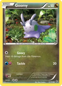 Pokémon-Karte Goomy 072/106