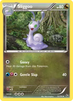 Pokémon-Karte Sliggoo 073/106