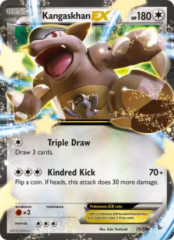 Pokémon-Karte Kangaskhan EX 078/106