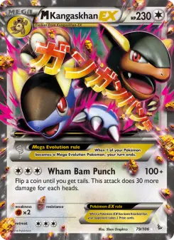 Pokémon-Karte M Kangaskhan EX 079/106