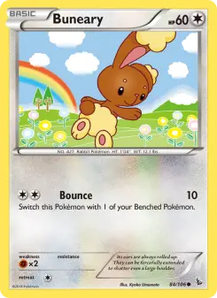Pokémon-Karte Buneary 084/106