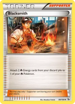 Pokémon-Karte Blacksmith 088/106