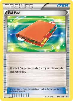 Pokémon-Karte Pal Pad 092/106