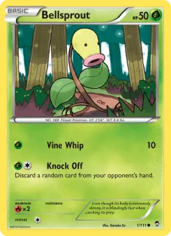 Pokémon-Karte Bellsprout 001/111
