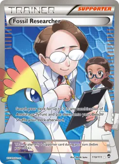Pokémon-Karte Fossil Researcher 110/111