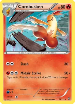 Pokémon-Karte Combusken 013/111