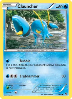 Pokémon-Karte Clauncher 023/111