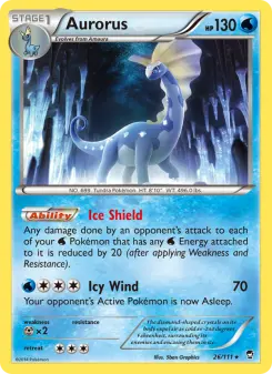 Pokémon-Karte Aurorus 026/111