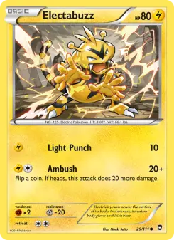 Pokémon-Karte Electabuzz 029/111