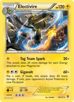 Pokémon-Karte Electivire 030/111