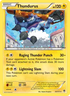 Pokémon-Karte Thundurus 033/111