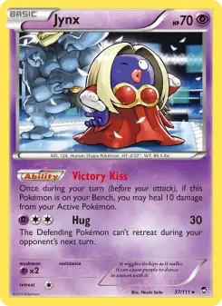 Pokémon-Karte Jynx 037/111