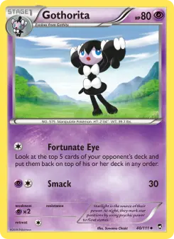 Pokémon-Karte Gothorita 040/111