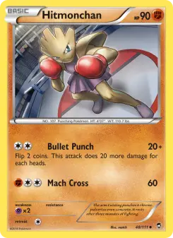 Pokémon-Karte Hitmonchan 048/111