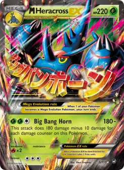 Pokémon-Karte M Heracross EX 005/111