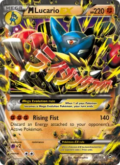 Pokémon-Karte M Lucario EX 055/111