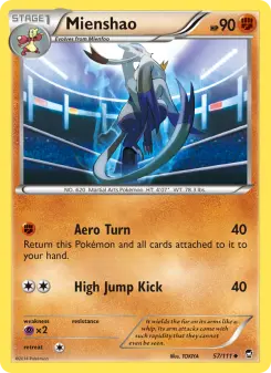 Pokémon-Karte Mienshao 057/111