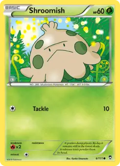 Pokémon-Karte Shroomish 006/111
