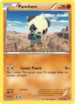 Pokémon-Karte Pancham 060/111