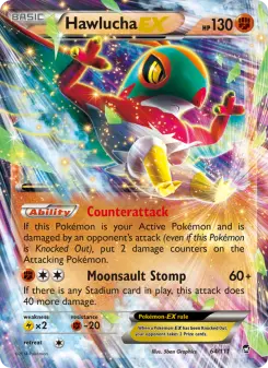 Pokémon-Karte Hawlucha EX 064/111