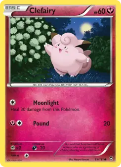 Pokémon-Karte Clefairy 069/111