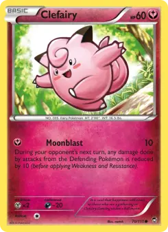Pokémon-Karte Clefairy 070/111