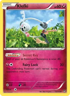 Pokémon-Karte Klefki 073/111