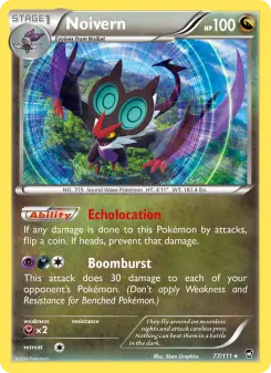 Pokémon-Karte Noivern 077/111