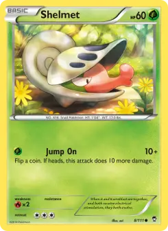 Pokémon-Karte Shelmet 008/111