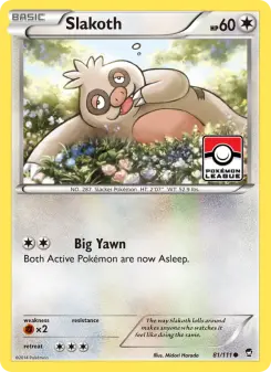 Pokémon-Karte Slakoth 081/111