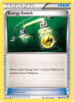 Pokémon-Karte Energy Switch 089/111