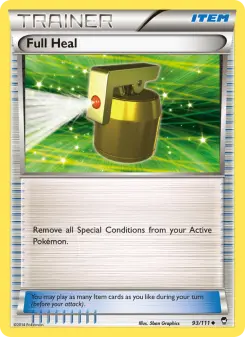 Pokémon-Karte Full Heal 093/111