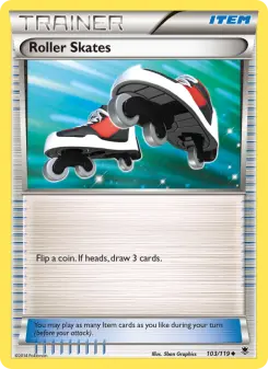Pokémon-Karte Roller Skates 103/119