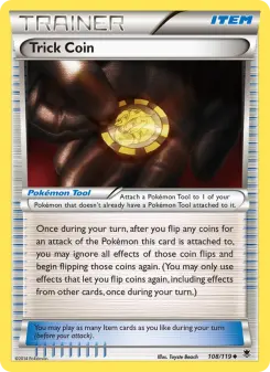 Pokémon-Karte Trick Coin 108/119