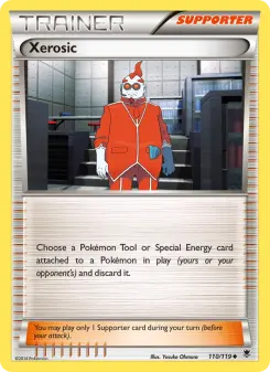 Pokémon-Karte Xerosic 110/119