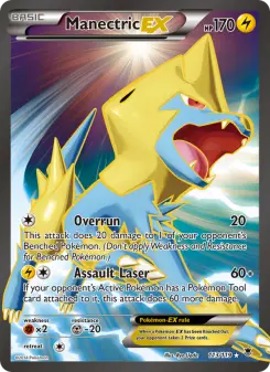 Pokémon-Karte Manectric EX 113/119