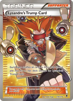 Pokémon-Karte Lysandre's Trump Card 118/119