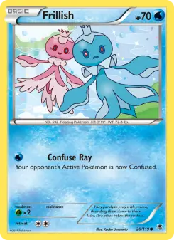 Pokémon-Karte Frillish 020/119