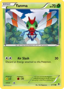 Pokémon-Karte Yanma 003/119